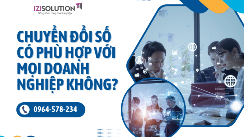 Chuyển đổi số có phù hợp với mọi doanh nghiệp không?