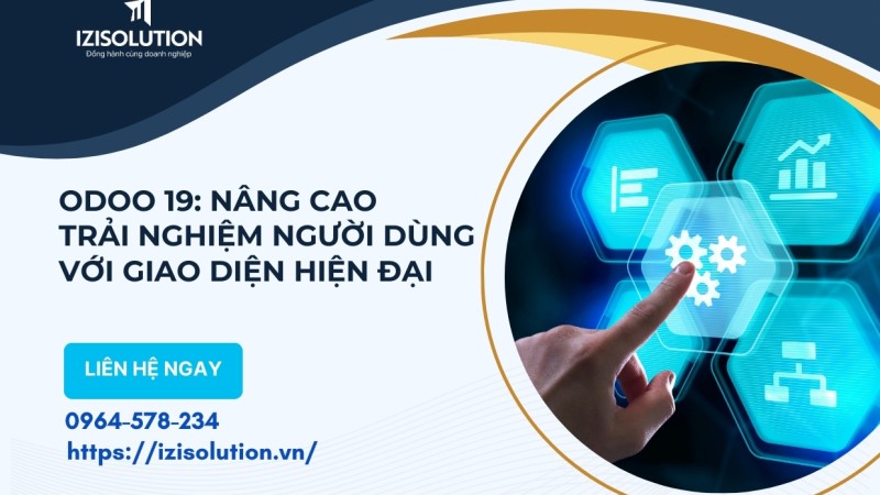 Odoo 19: Nâng cao trải nghiệm người dùng với giao diện hiện đại