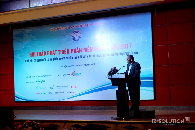 Hội thảo Phần mềm nguồn mở 2017: lời giải cho bài toán ứng dụng chuyển đổi số thành công 03