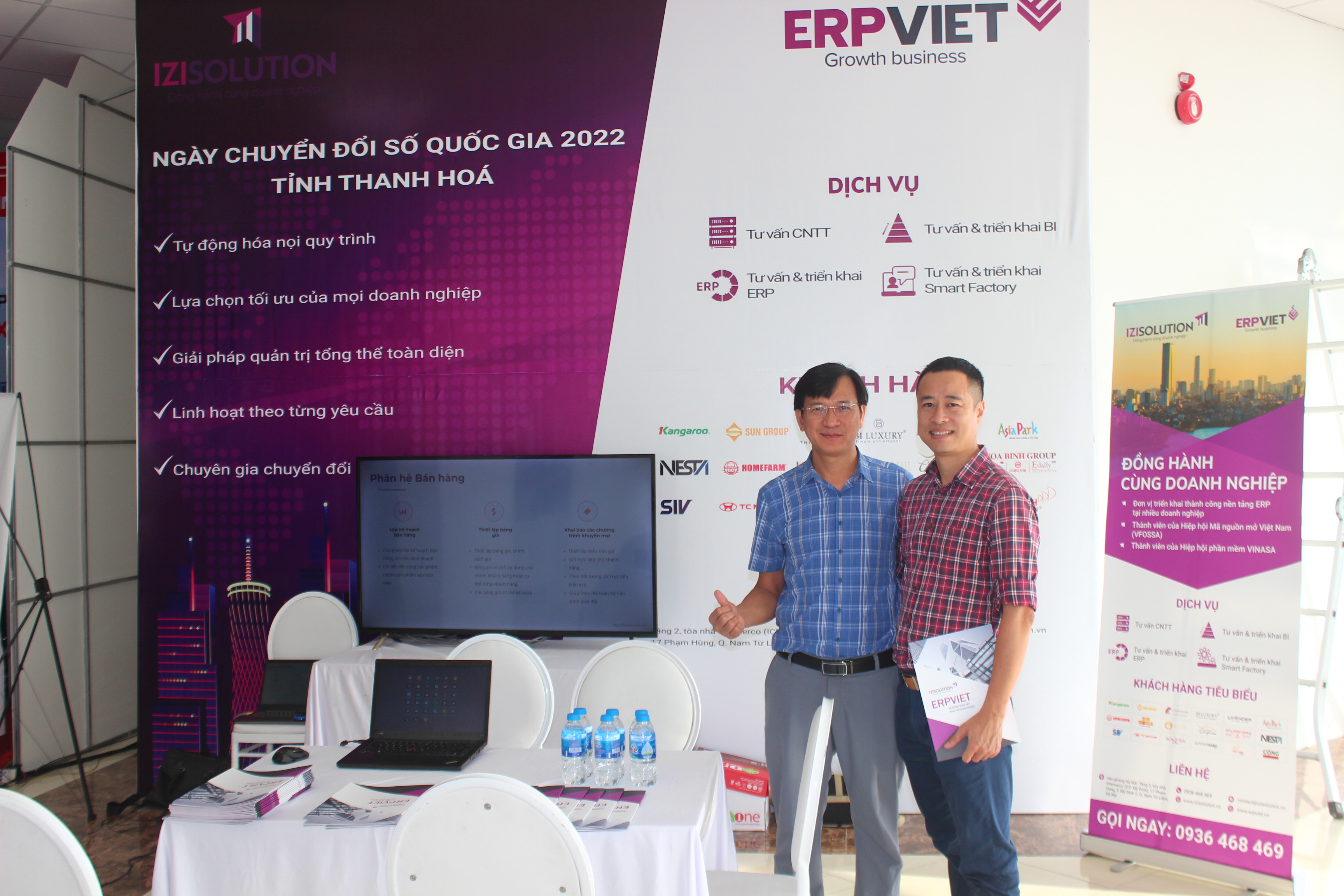 IZISolution tham gia ngày hội chuyển đổi số quốc gia 2022 tỉnh thanh hoá 12