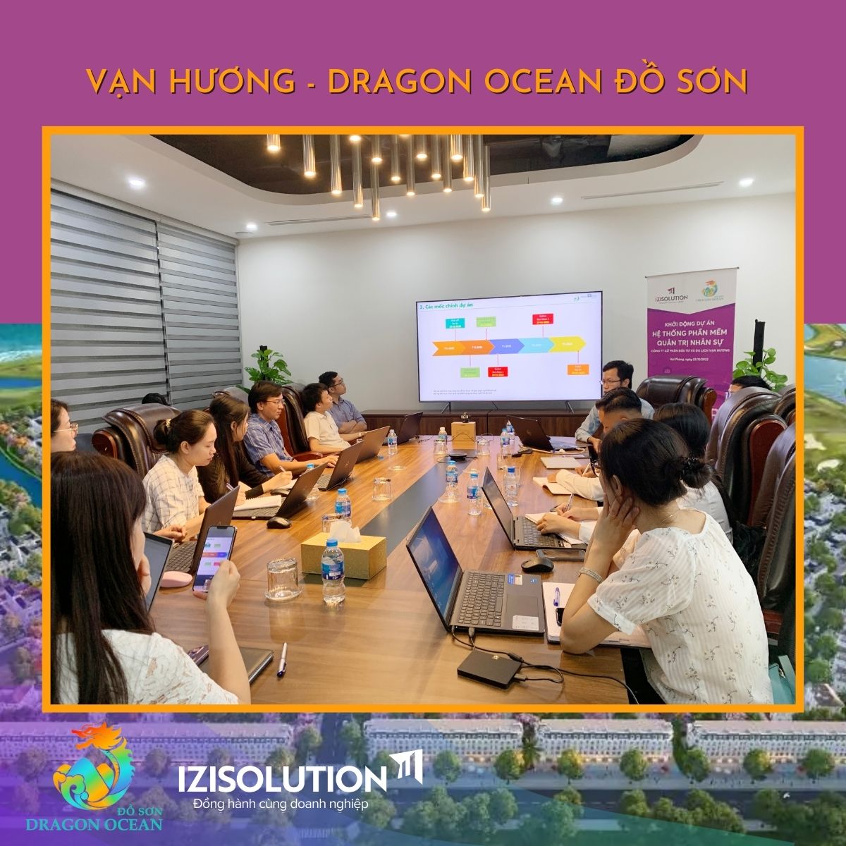 Khởi động dự án hệ thống phần mềm quản trị nhân sự Dragon Ocean Đồ Sơn 4