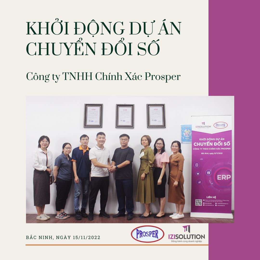 Khởi động dự án chuyển đổi số Prosper
