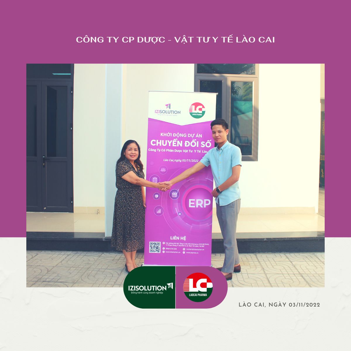 Khởi động dự án chuyển đổi số công ty CP dược Lào Cai Pharma 5