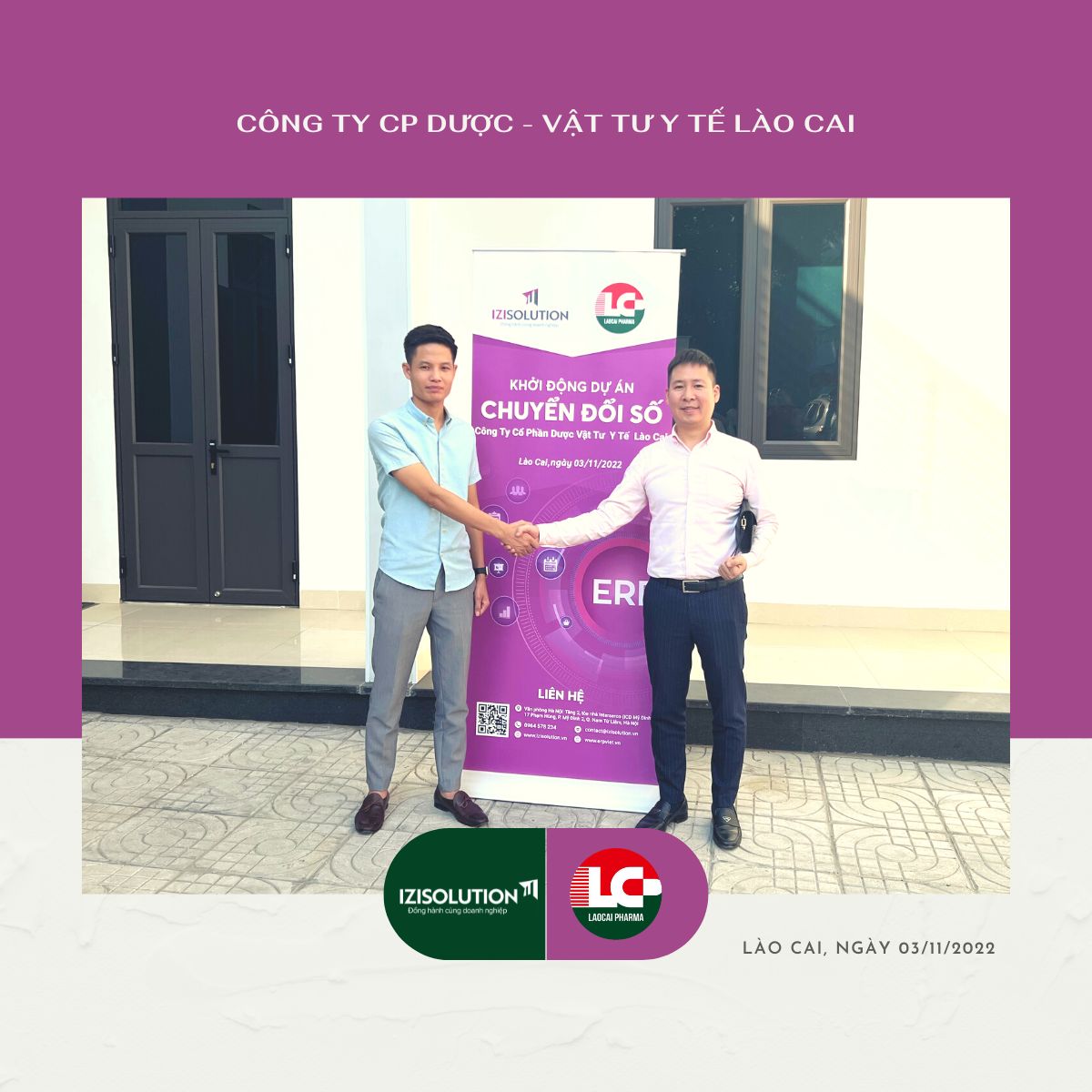 Khởi động dự án chuyển đổi số công ty CP dược Lào Cai Pharma 6