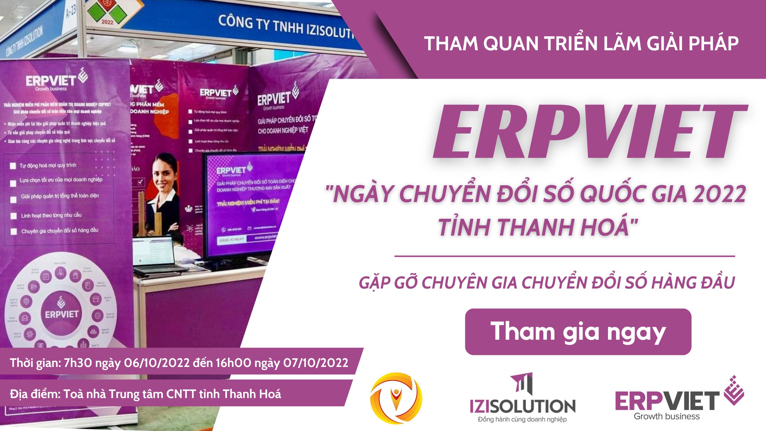 Izisolution hưởng ứng ngày hội chuyển đổi số Quốc gia