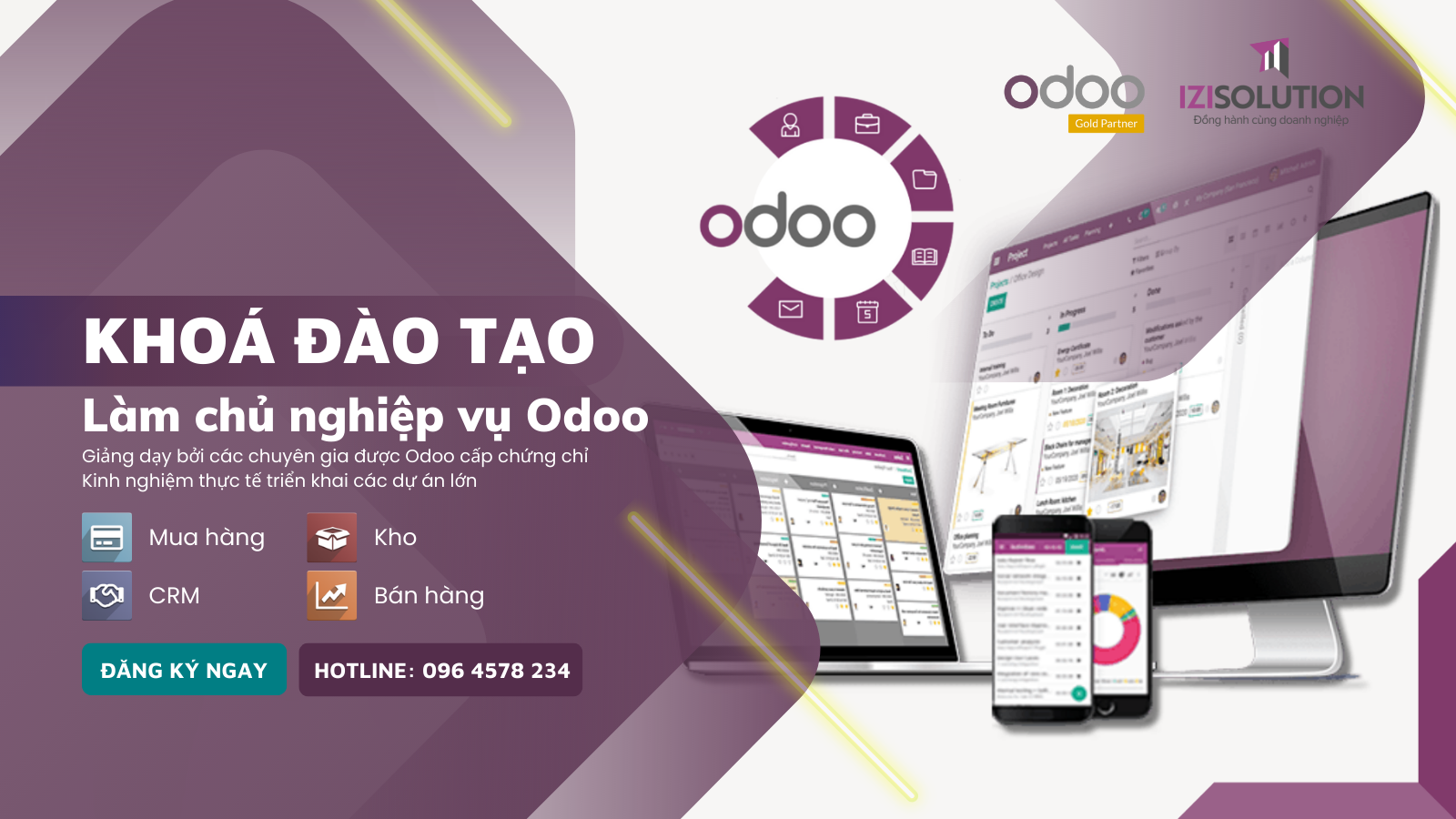 khoá đào tạo nghiệp vụ Odoo