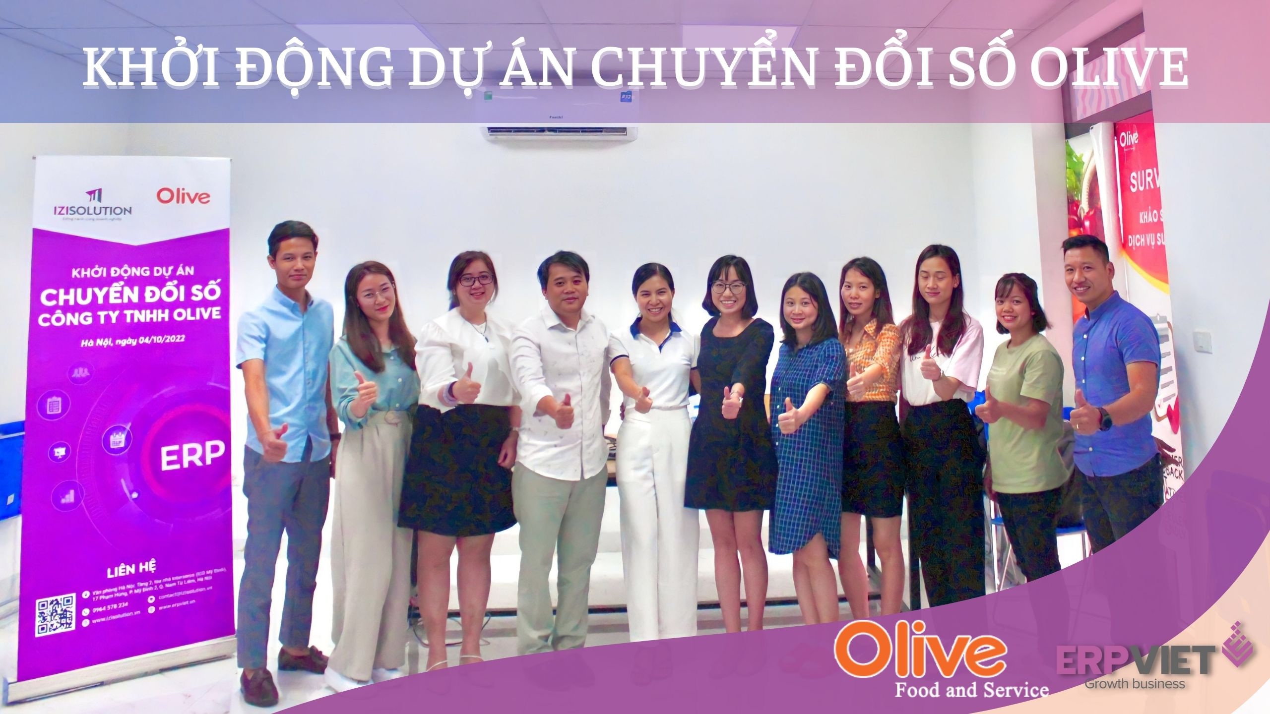 Khởi động dự án chuyển đổi số Olive
