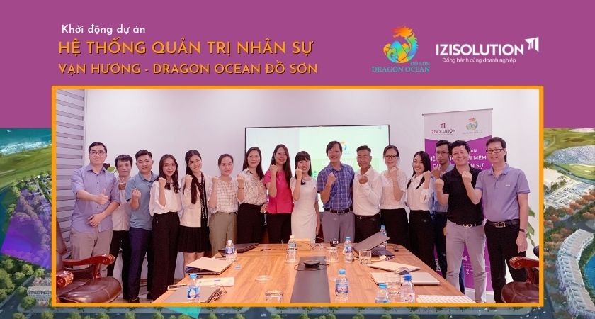 Khởi động dự án hệ thống phần mềm quản trị nhân sự Dragon Ocean Đồ Sơn