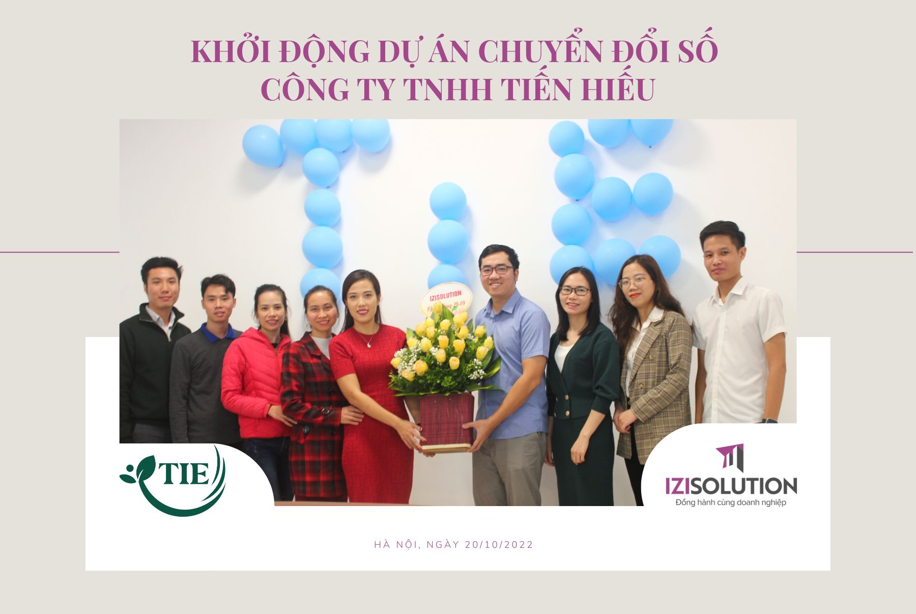 Khởi động dự án chuyển đổi số công ty tnhh Tiến Hiếu