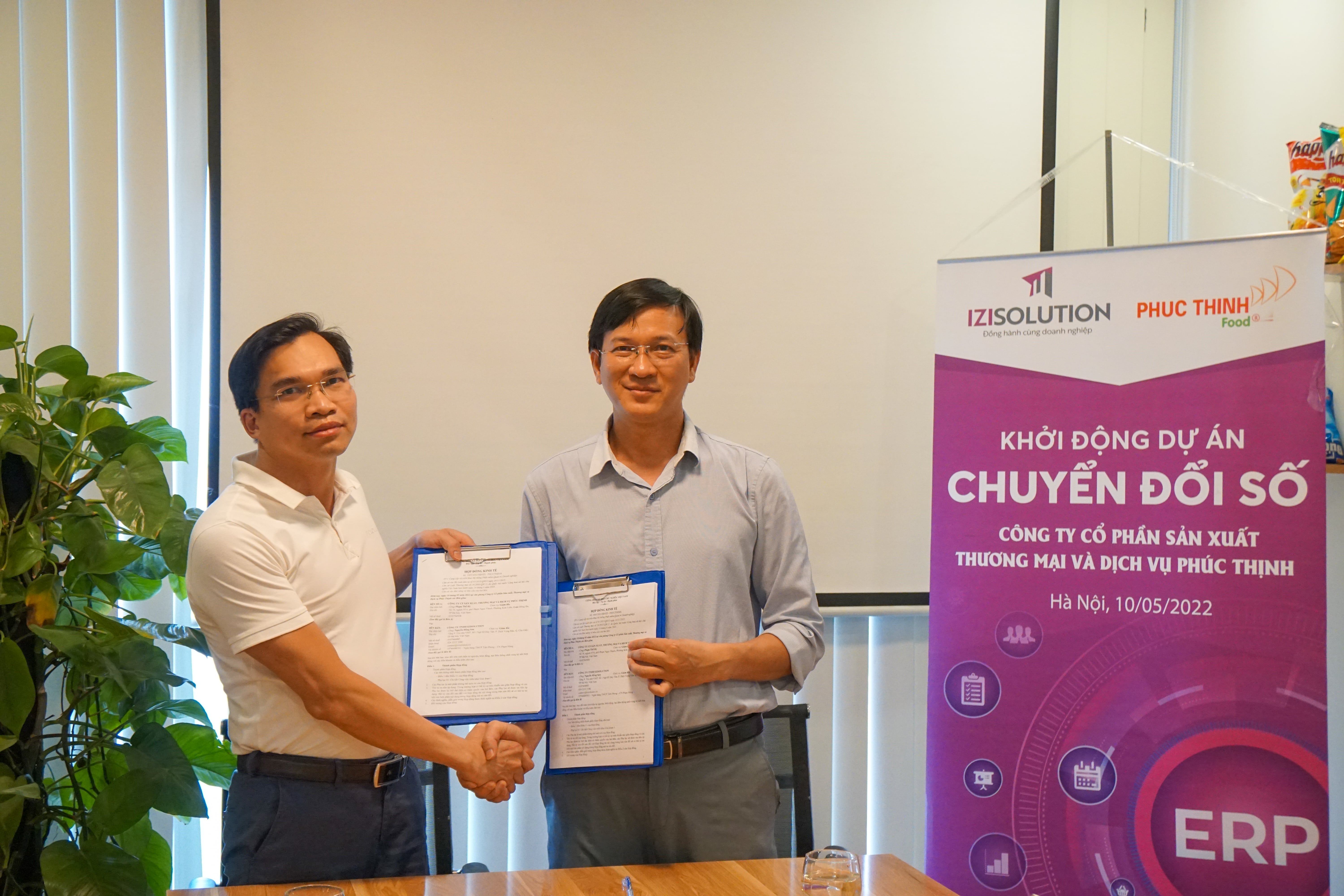 IZISolution và Phúc Thịnh Group khởi động dự án chuyển đổi số 3