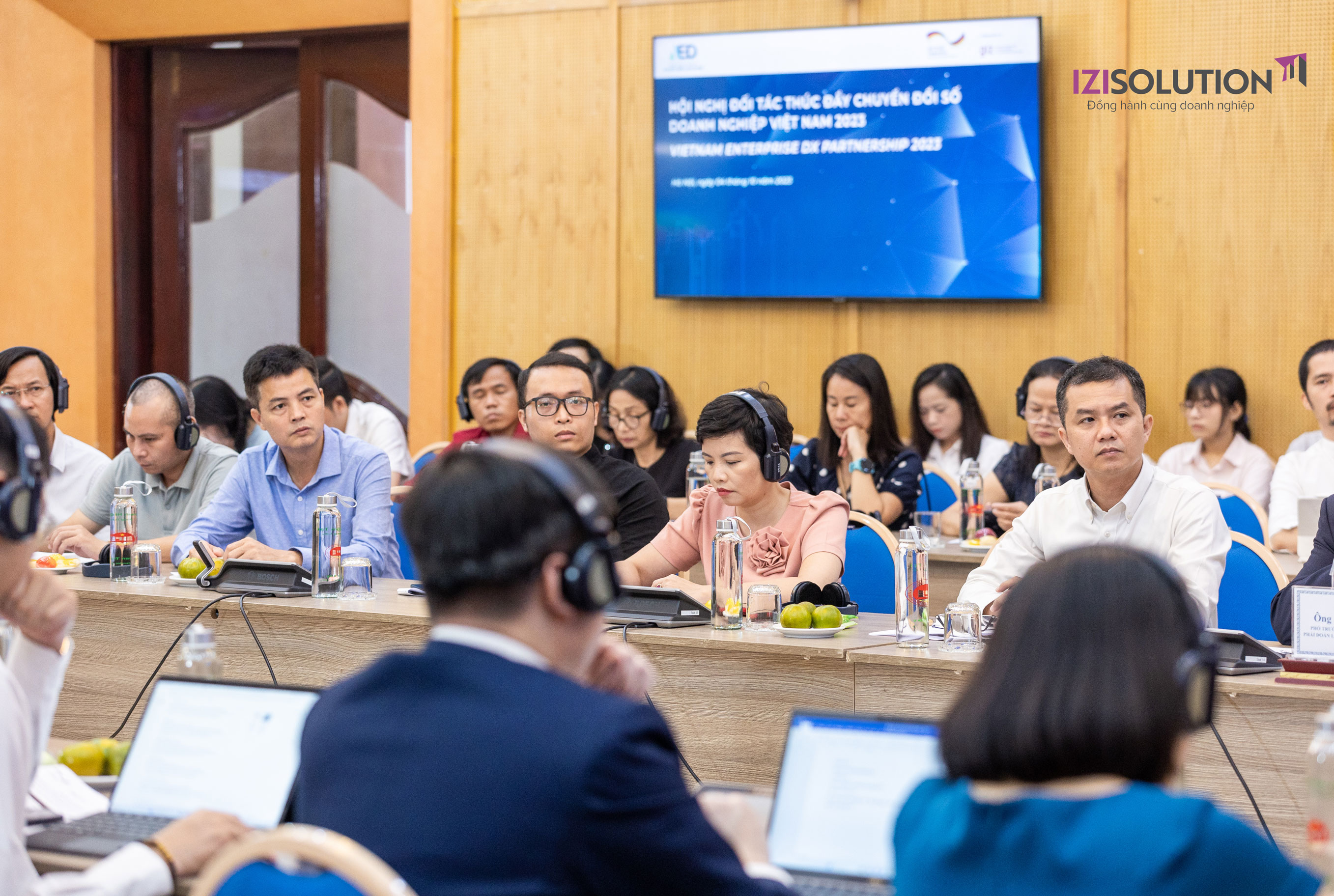 IZISolution Tham Gia Hội Nghị Đối Tác Thúc Đẩy Chuyển Đổi Số Doanh Nghiệp Việt Nam 2023 9