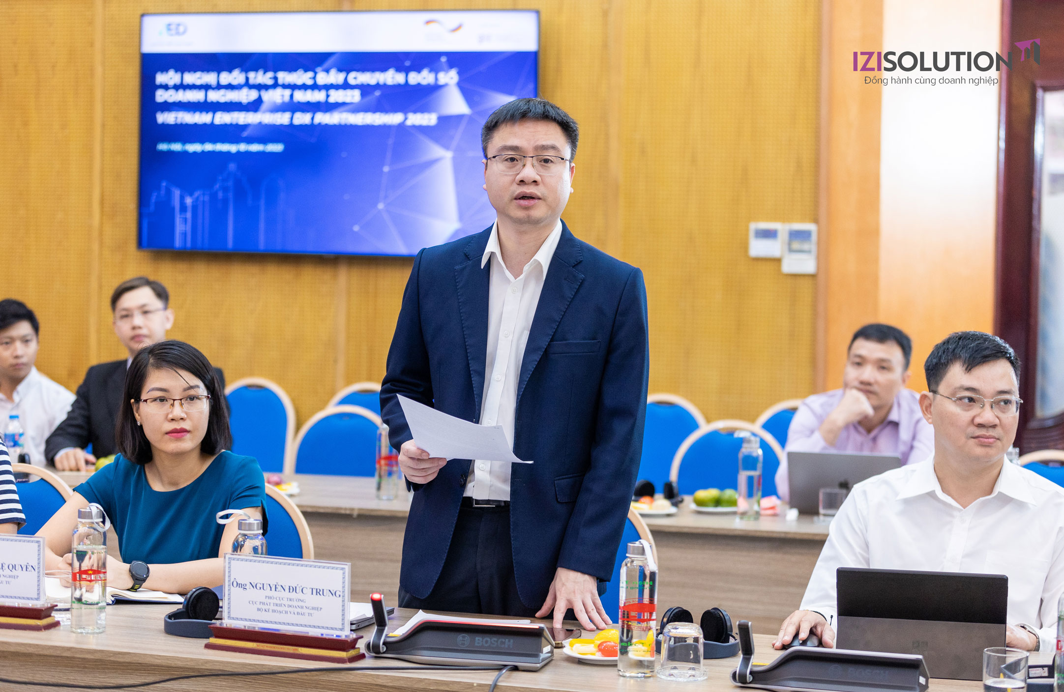 IZISolution Tham Gia Hội Nghị Đối Tác Thúc Đẩy Chuyển Đổi Số Doanh Nghiệp Việt Nam 2023 4