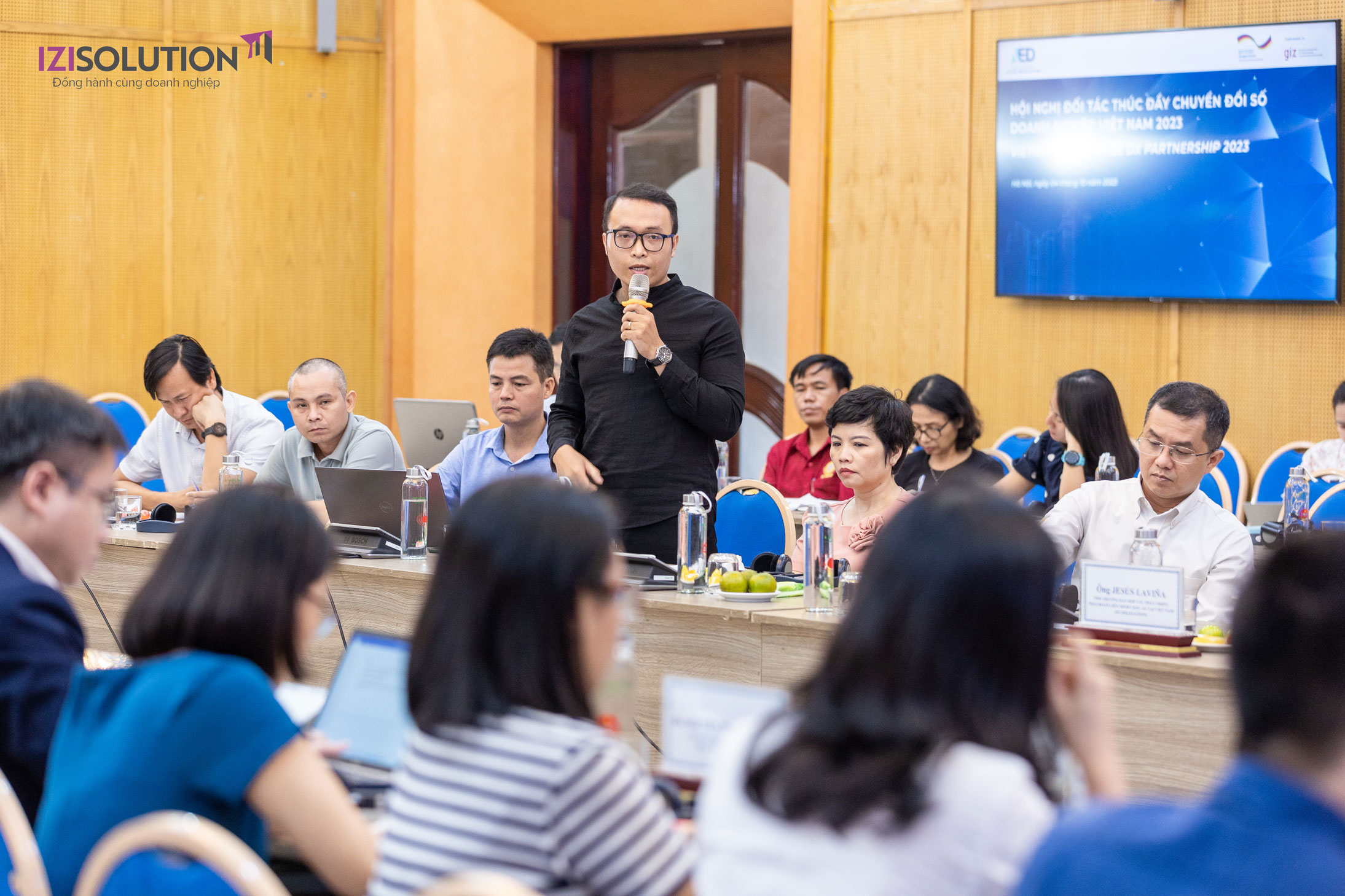 IZISolution Tham Gia Hội Nghị Đối Tác Thúc Đẩy Chuyển Đổi Số Doanh Nghiệp Việt Nam 2023 9