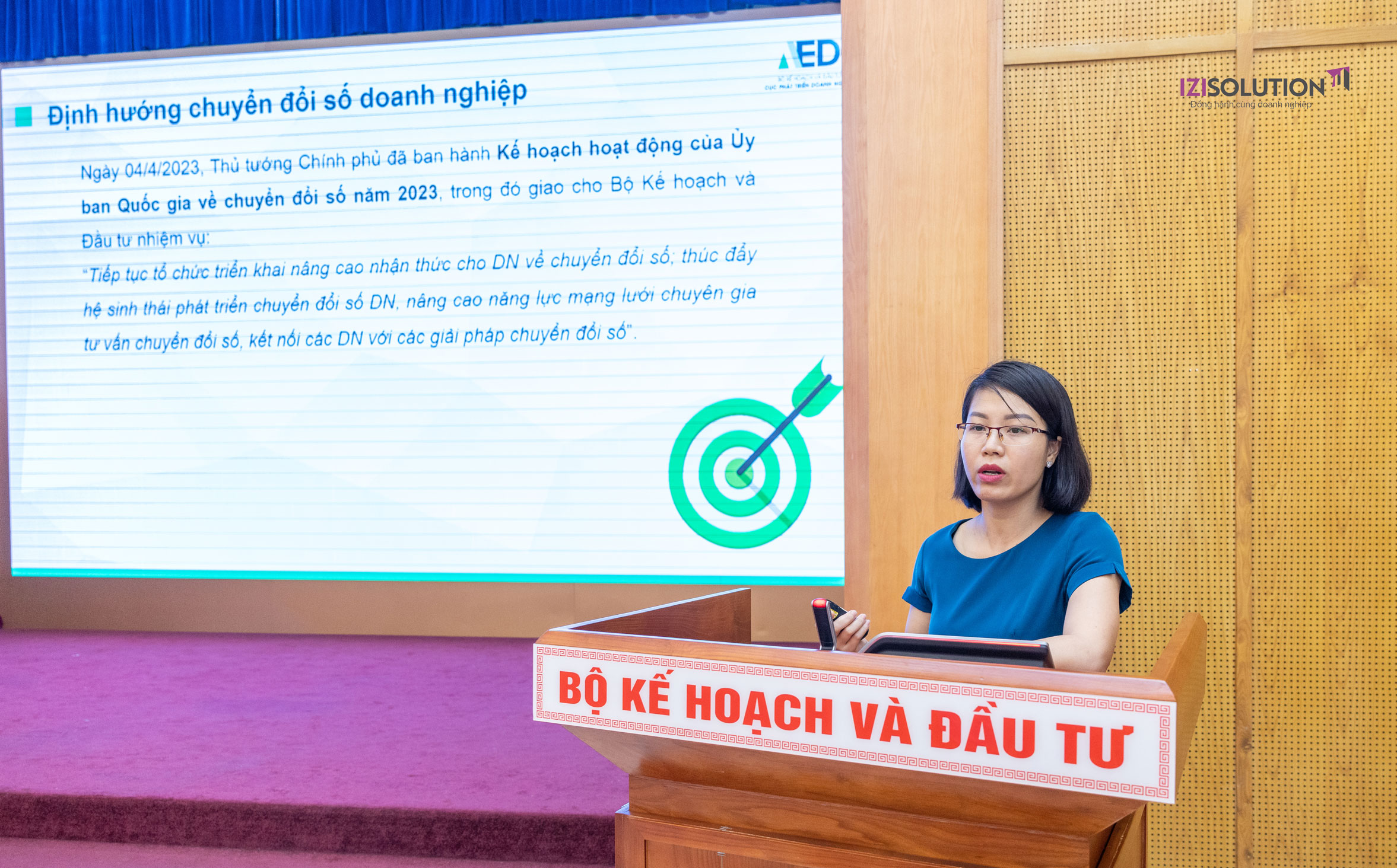 IZISolution Tham Gia Hội Nghị Đối Tác Thúc Đẩy Chuyển Đổi Số Doanh Nghiệp Việt Nam 2023