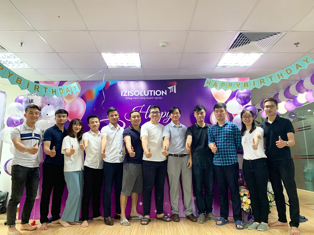Sinh nhật IZISolution 5 tuổi Sinh nhật IZISolution 5 tuổi