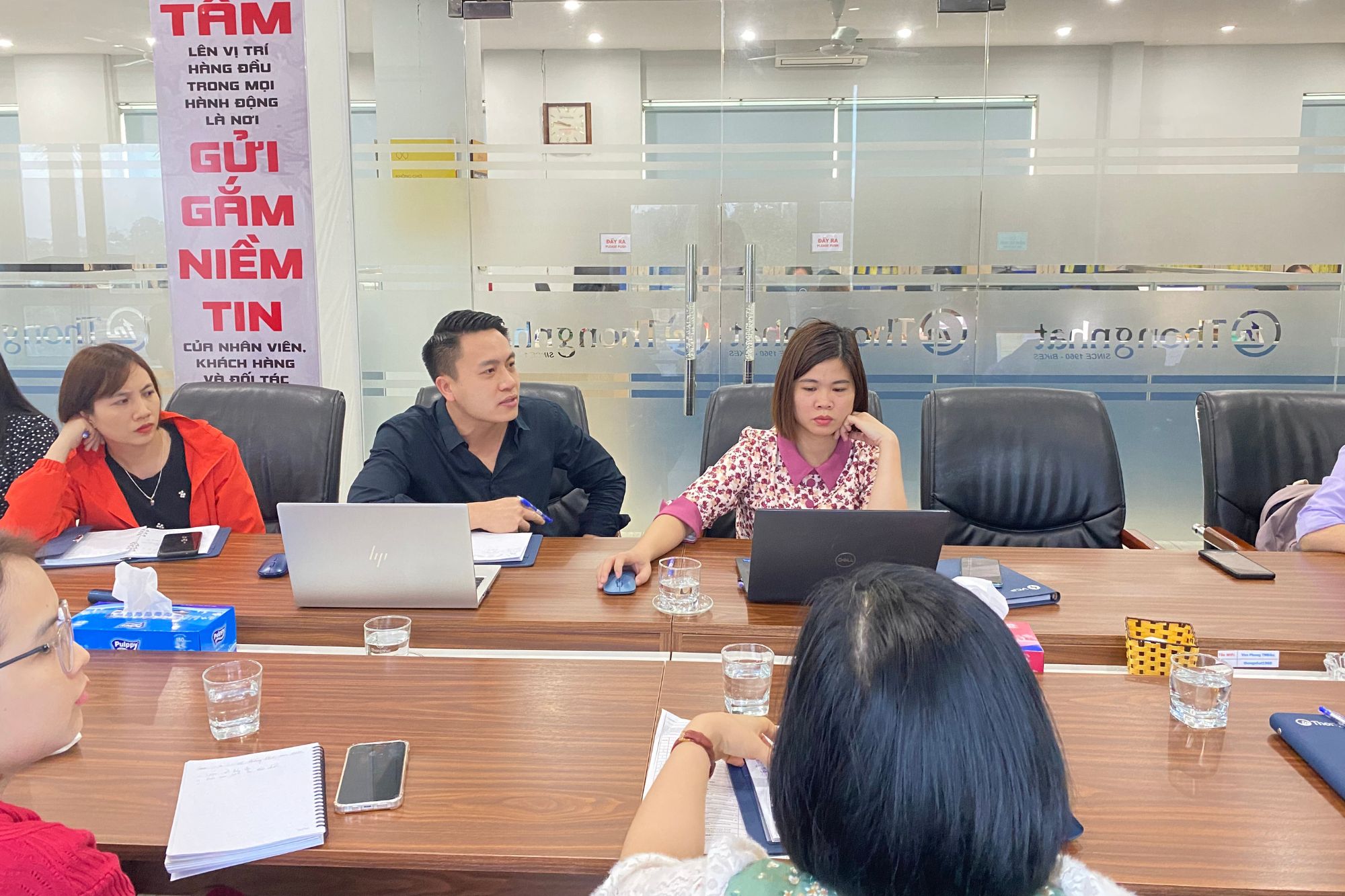 Đội triển khai dự án ERP của TNBike