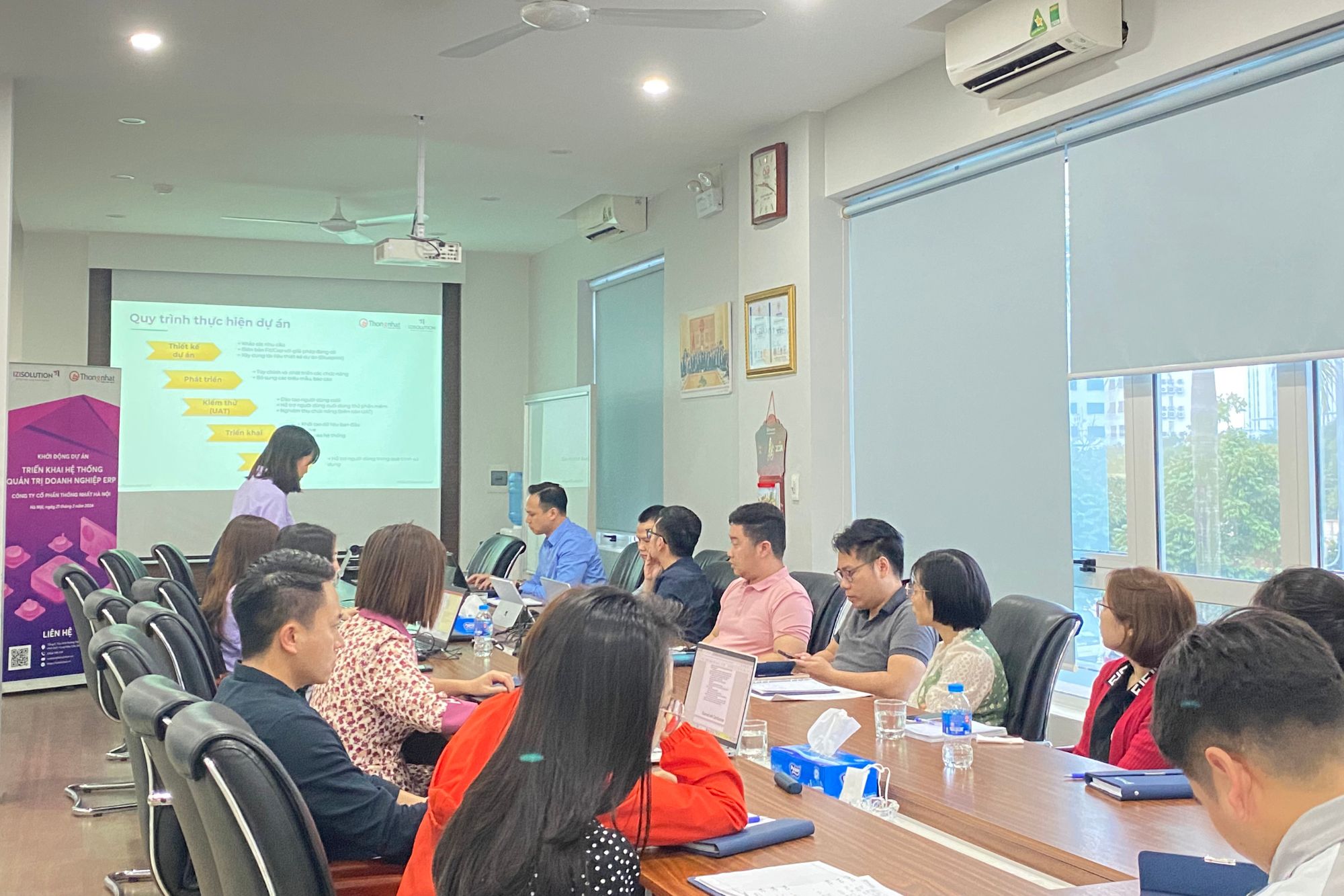 Họp thống nhất dự án ERP TNBike