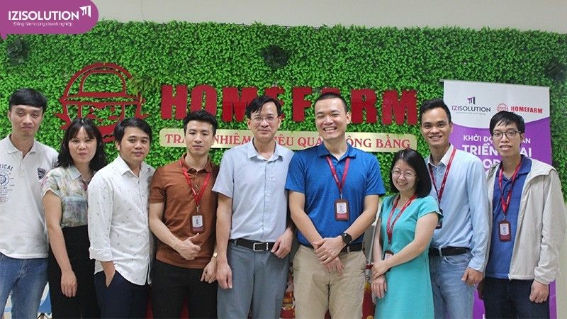 Khám phá lộ trình chuyển đổi số của Homefarm