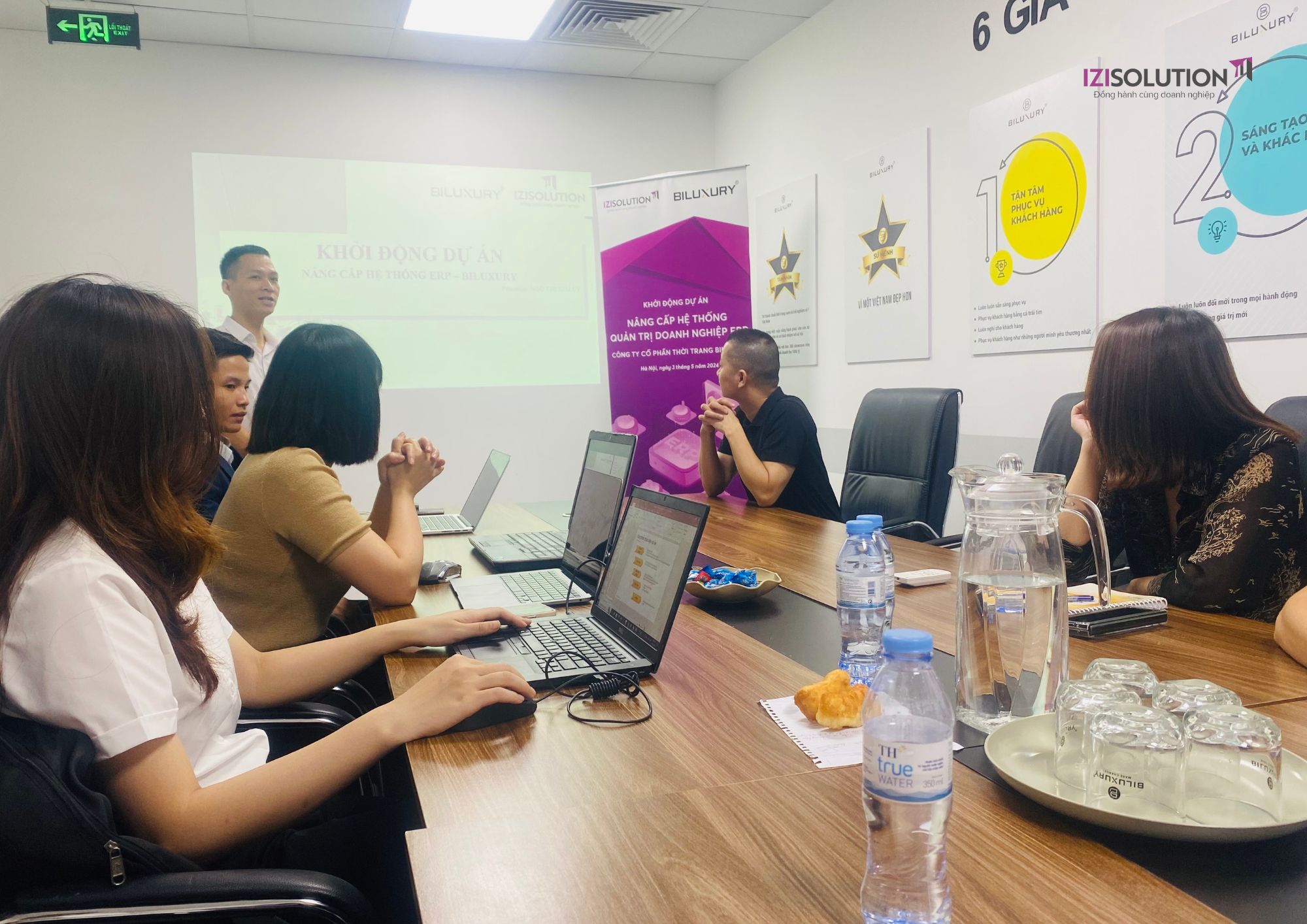 Khởi động dự án nâng cấp ERP Biluxury