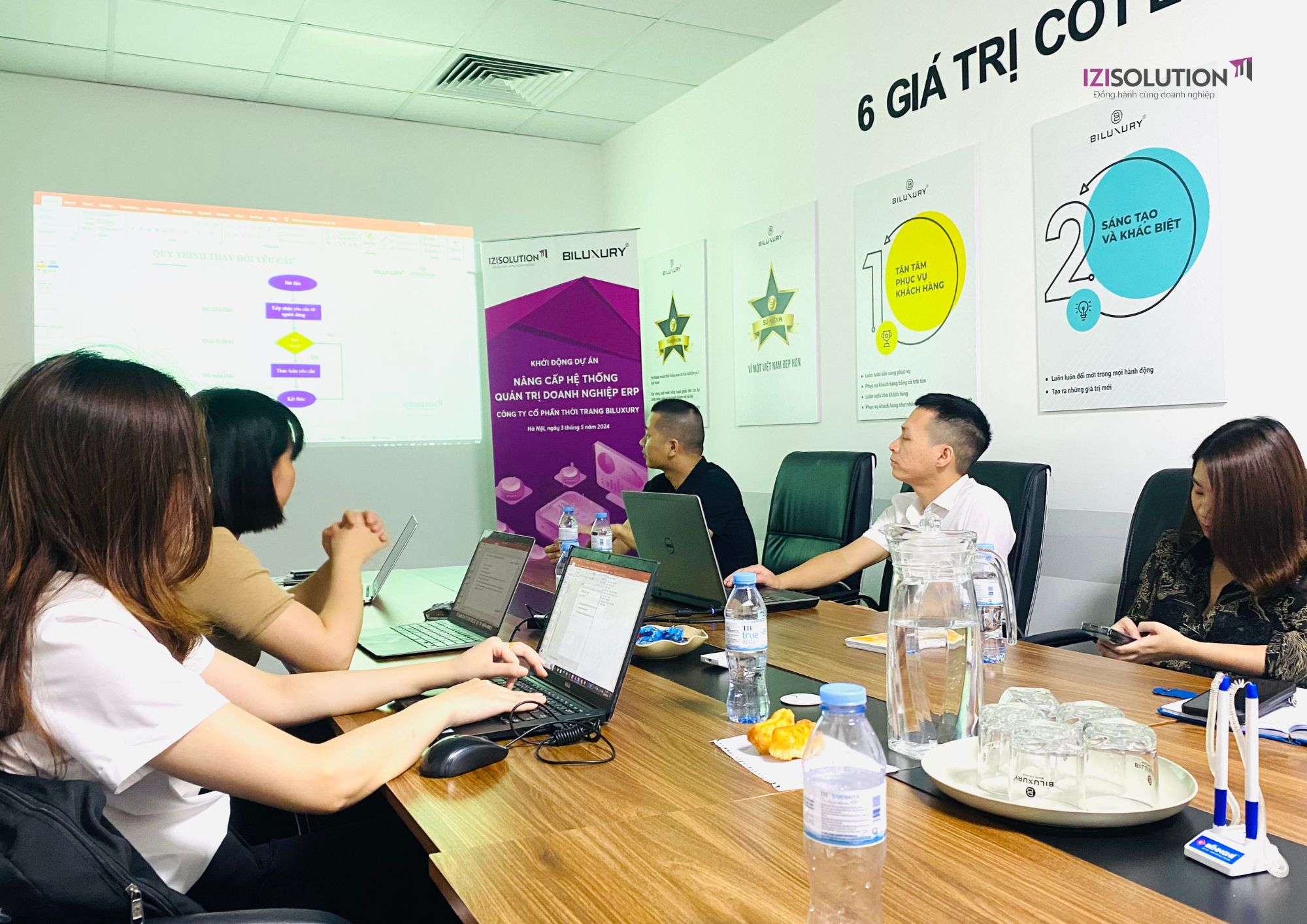 Khởi động dự án nâng cấp hệ thống ERP Biluxury