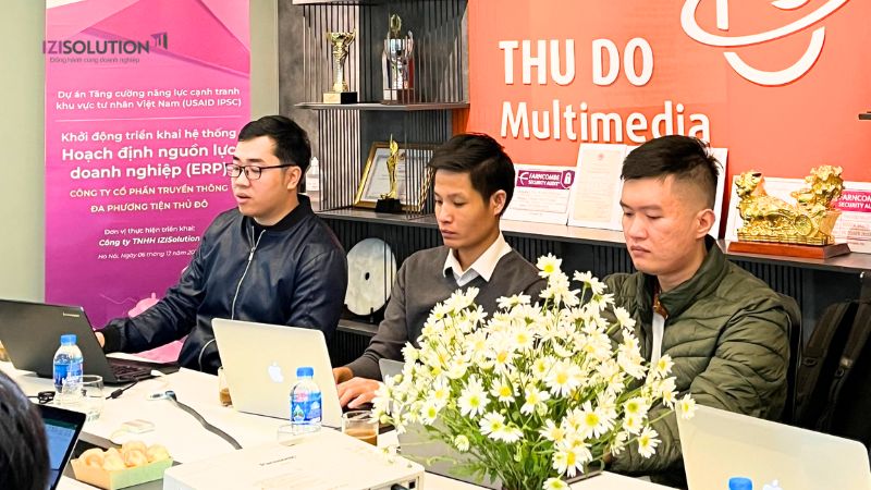 Khởi động dự án ERP Công ty CP Truyền Thông Đa Phương Tiện Thủ Đô