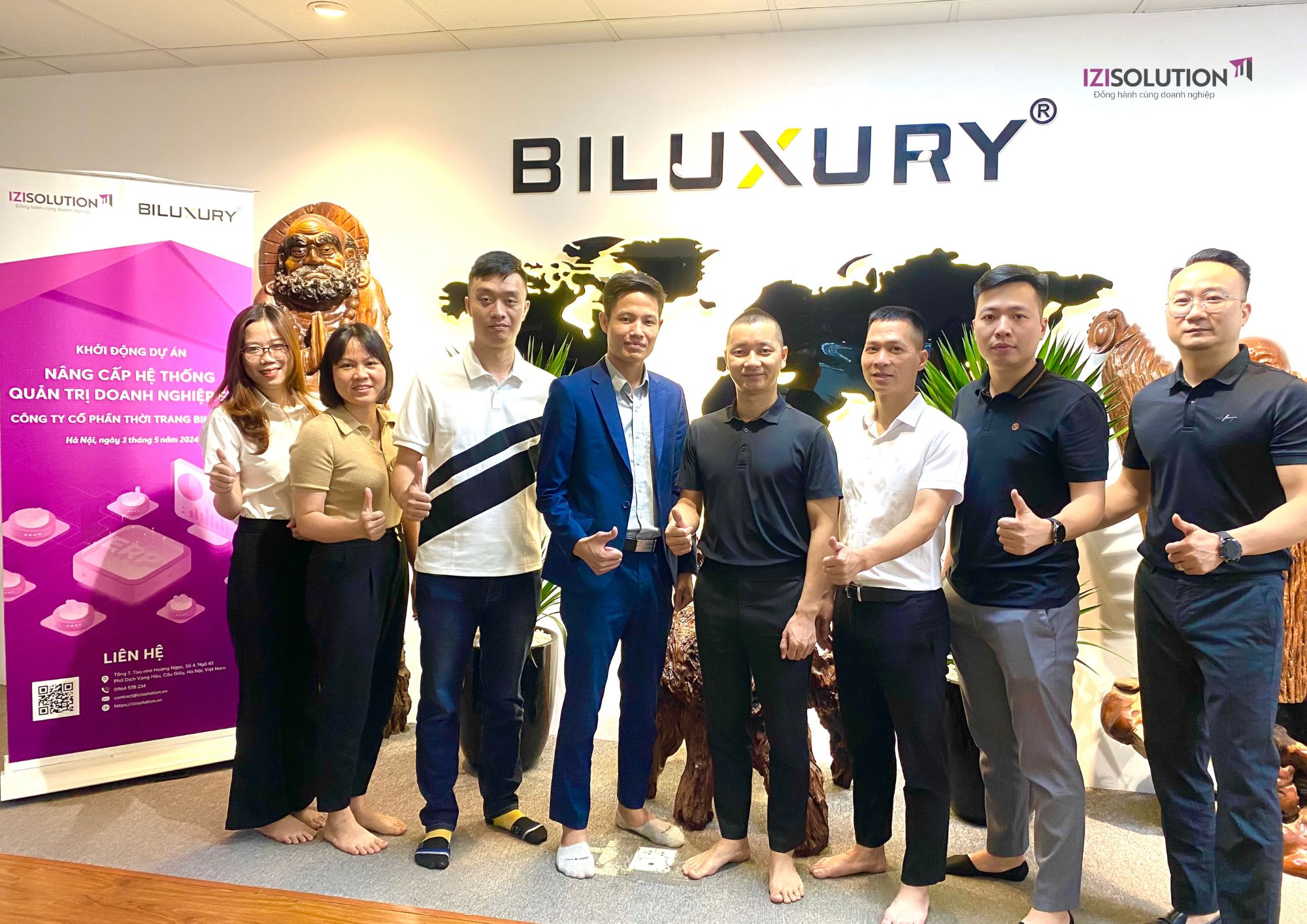 Kick-off dự án nâng cấp hệ thống ERP Biluxury