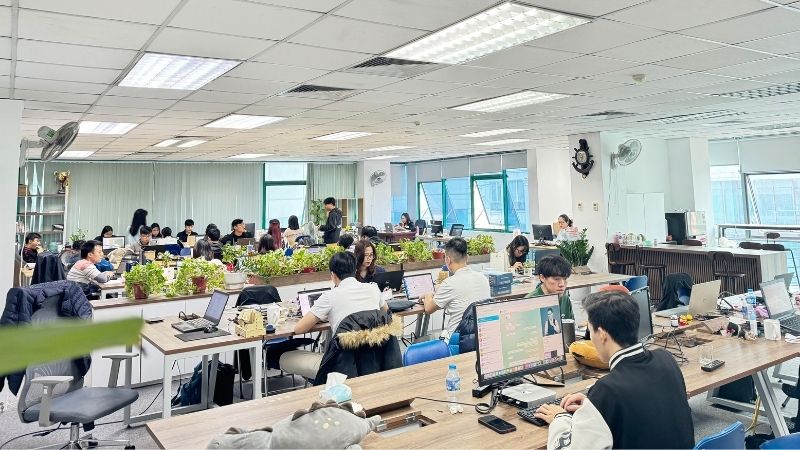 Văn phòng mới IZISolution phòng TVTK