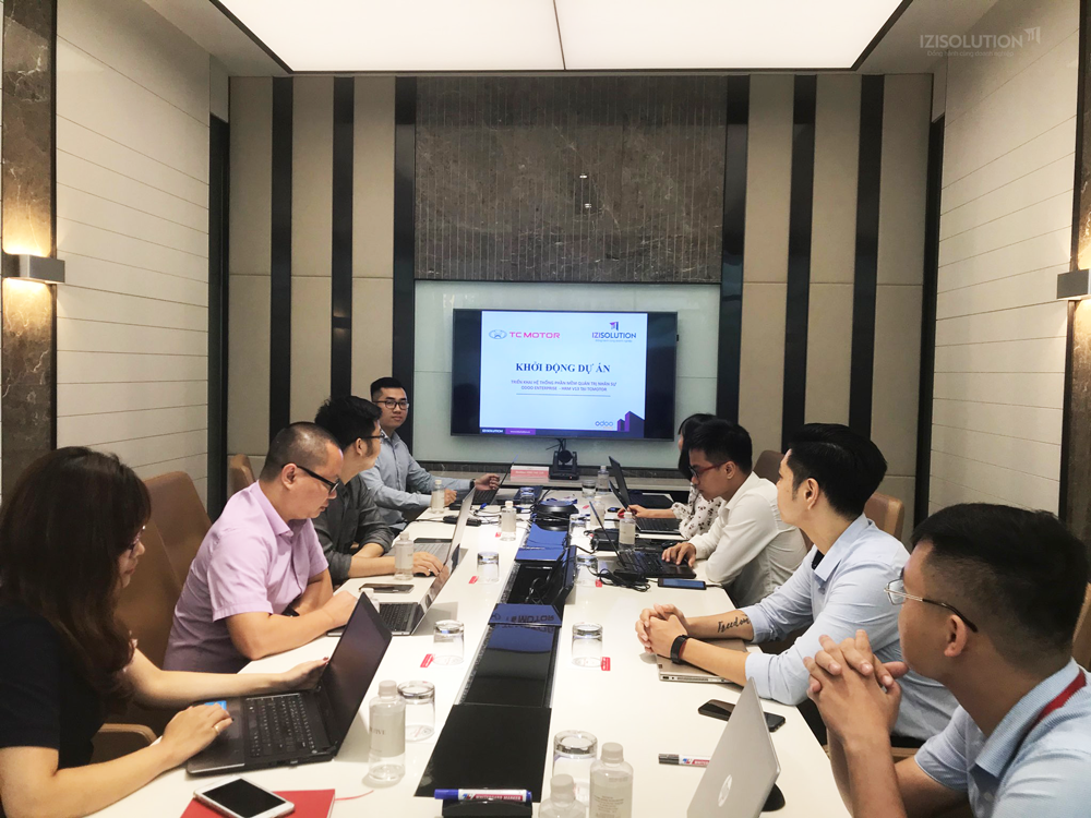 Khởi động dự án TCMotor 01