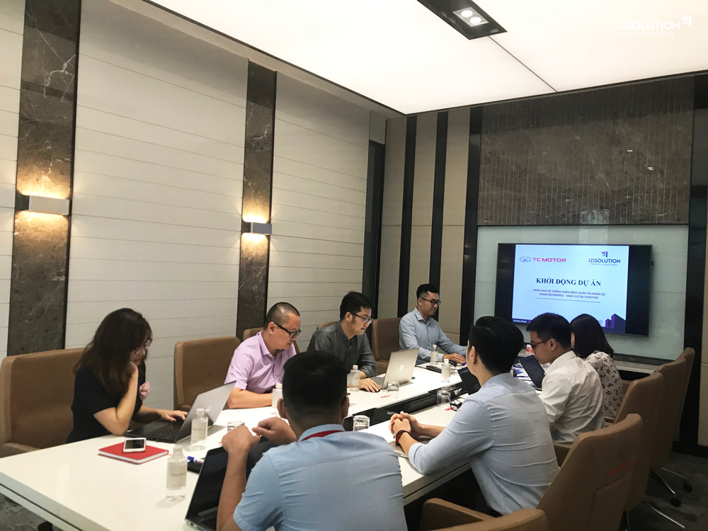 Khởi động dự án TCMotor 02